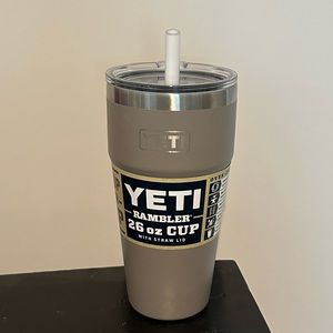 YETI RAMBLER® 26 OZ STACKABLE CUP  WITH STRAW LID-POWER PINK
